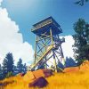 Firewatch Video Game Paint By Numbers