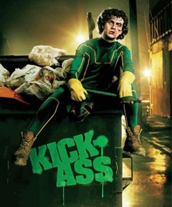 Kick Ass Movie Poster Paint By Numbers