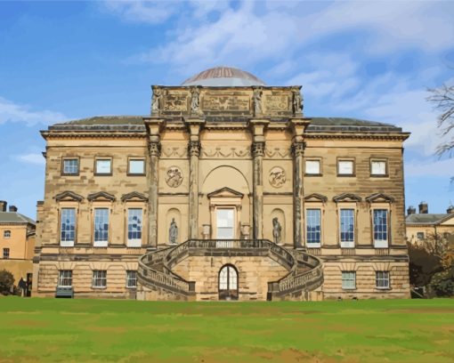 National Trust Kedleston Hall In Derby paint by numbers