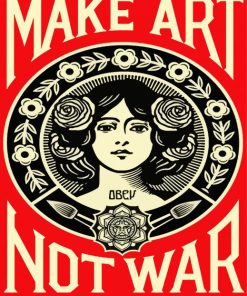 No War Make Art Paint By Numbers