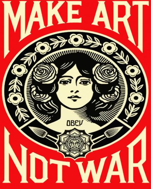 No War Make Art Paint By Numbers