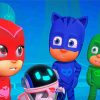 Pj Masks Heroes Paint By Numbers