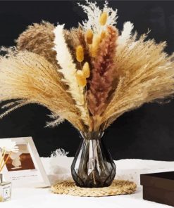 Pampas In Bouquet Paint By Numbers