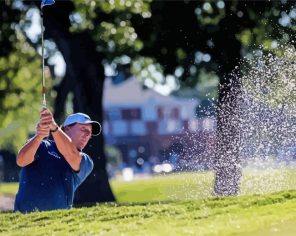 Phil Mickelson Golfer paint by numbers
