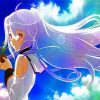 Plastic Memories Isla Character paint by numbers