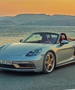 Porsche Boxster Paint By Numbers