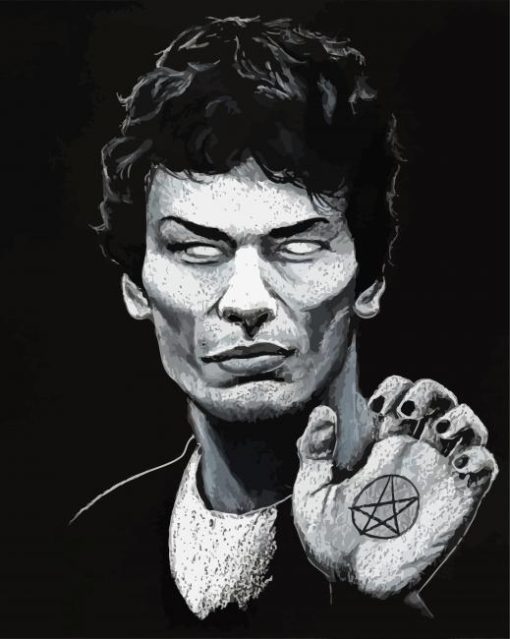 Richard Ramirez Black And White Paint By Numbers
