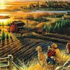 Terry Redlin Best Friends Art Paint By Numbers
