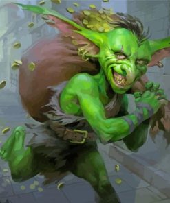 The Green Goblin Thief Paint By Numbers