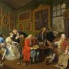The Marriage Settlement By Hogarth paint by numbers