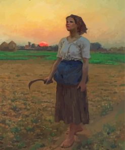 The Song Of The Lark By Jules Breton Paint By Numbers