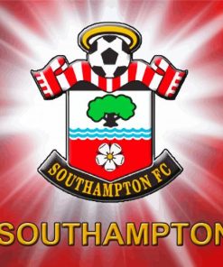The Southampton FC Logo paint by numbers
