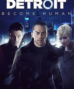 Video Game Detroit Become Human Paint By Numbers