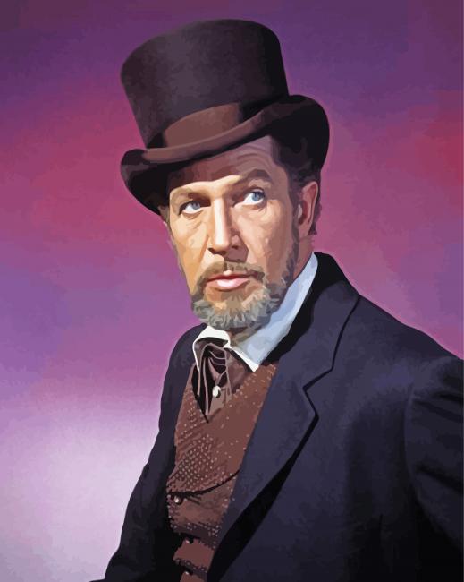 Vincent Price Paint By Numbers