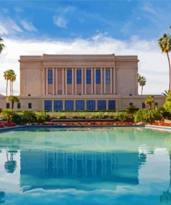 Arizona Mesa Temple Paint By Numbers