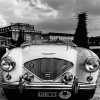 Black And White Vintage Aston Martin Paint By Numbers