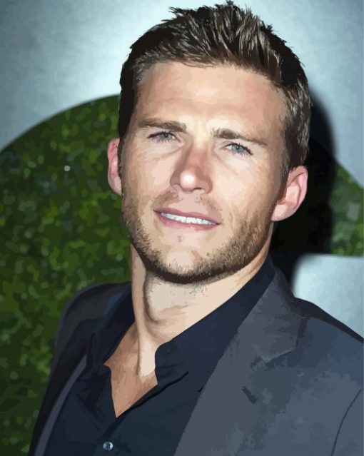 Scott Eastwood American Actor Paint By Numbers