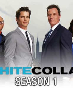 White Collar Poster Paint By Numbers