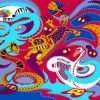 Abstract Animals Orchestra Paint By Numbers