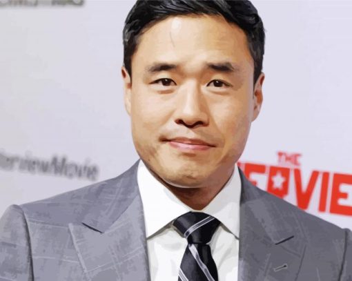 American Actor Randall Park Paint By Numbers
