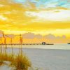 Beautiful Sunset In Gulfport Beach Paint By Numbers