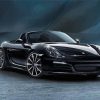 Black Porsche Boxster Car Paint By Numbers
