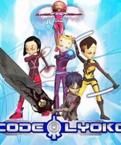 Code Lyoko Animated Paint By Numbers