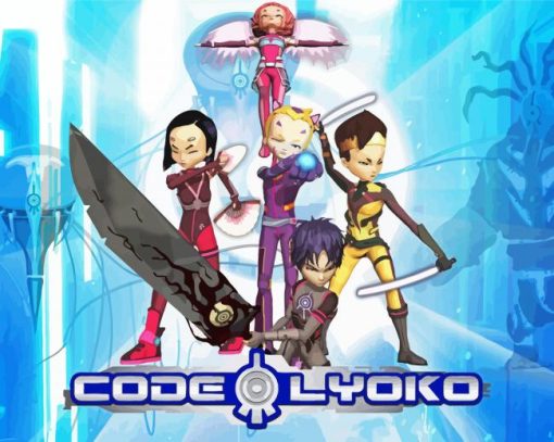 Code Lyoko Animated Paint By Numbers