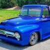 Cool Blue 53 Ford Truck Paint By Numbers