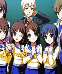 Corpse Party Characters Paint By Numbers