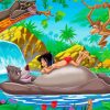 Disney Mowgli And Baloo Paint By Numbers