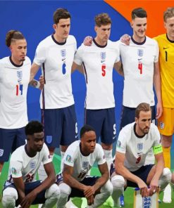 England Football Team Players Paint By Numbers