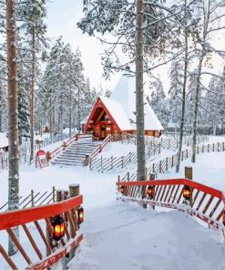 Lapland Finland Paint By Numbers