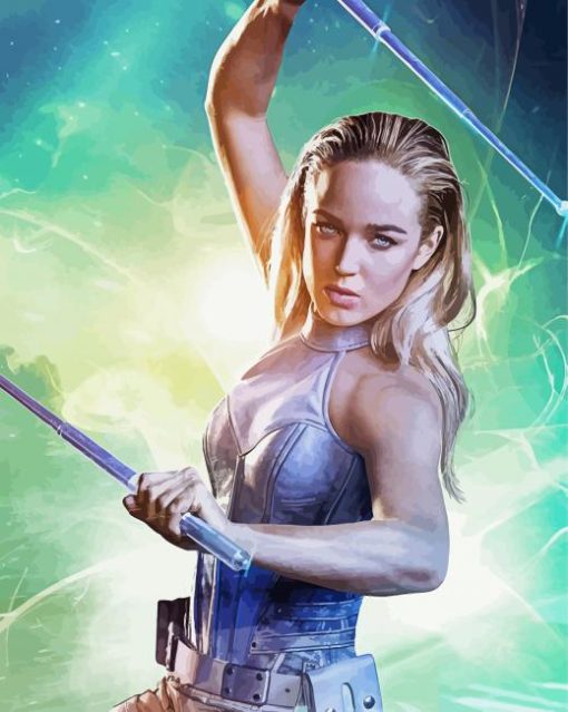 Legends Of Tomorrow White Canary Paint By Numbers