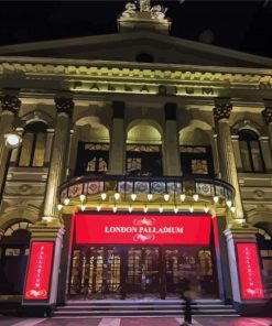 London Palladium At Night Paint By Numbers