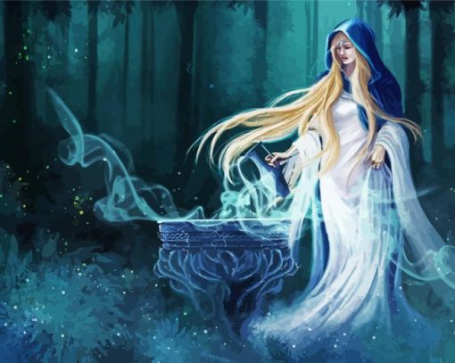 Aesthetic Lord Of The Rings Galadriel Paint By Numbers