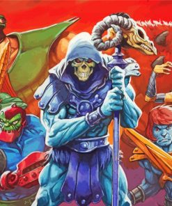 Master Of The Universe Villains Paint By Numbers