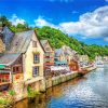 Port Of Dinan Brittany France Paint By Numbers