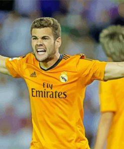 Real Madrid Nacho Fernandez Paint By Numbers