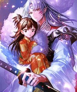 Rin And Sesshomaru Paint By Numbers