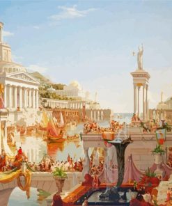 The Course Of Empire By Thomas Cole Paint By Numbers