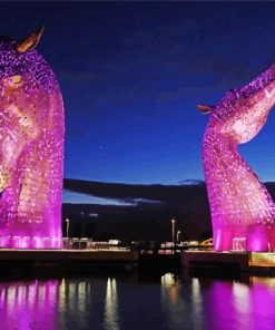 The Kelpies Paint By Numbers