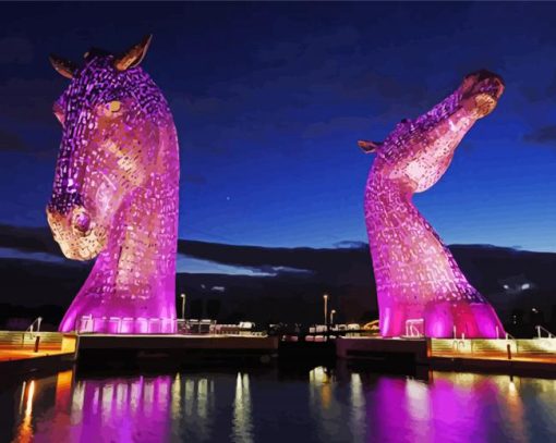 The Kelpies Paint By Numbers