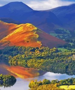 UK Cumbria Landscape Paint By Numbers
