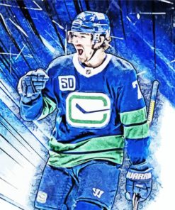 Vancouver Canucks Player Paint By Numbers