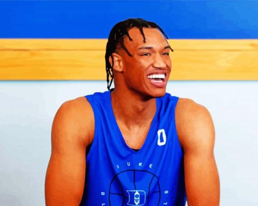 Wendell Moore Smiling Paint By Numbers