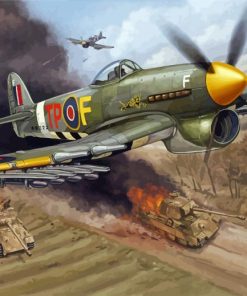 World War 2 Aviation Paint By Numbers
