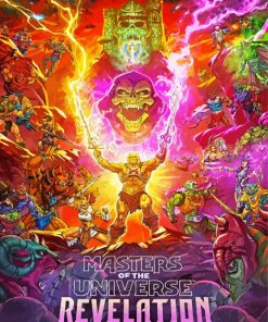 Master Of The Universe Revelation Paint By Numbers