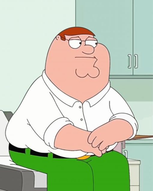 Peter Griffin Animation Paint By Numbers