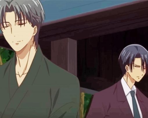 Shigure And Hatori Sohma Paint By Numbers